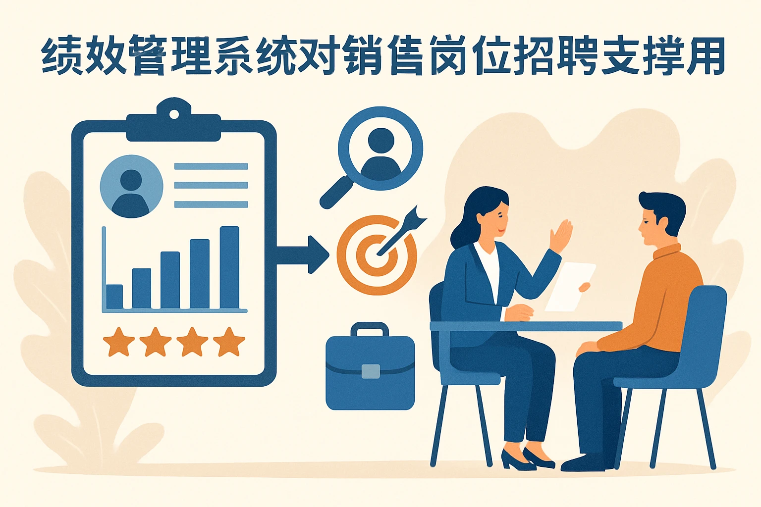 绩效管理系统对销售岗位招聘的支撑作用