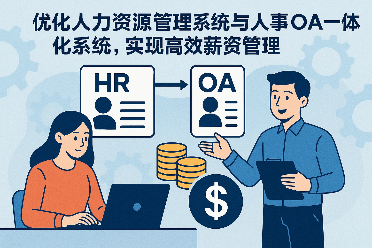 优化人力资源管理系统与人事OA一体化系统，实现高效薪资管理