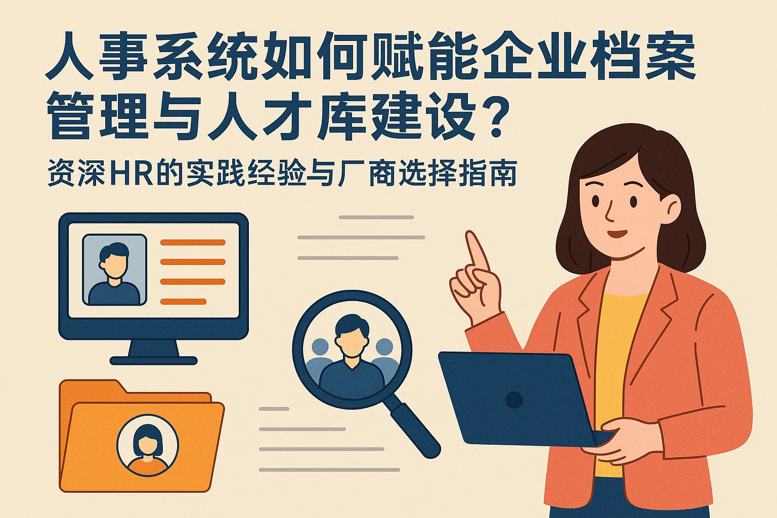 人事系统如何赋能企业档案管理与人才库建设？资深HR的实践经验与厂商选择指南