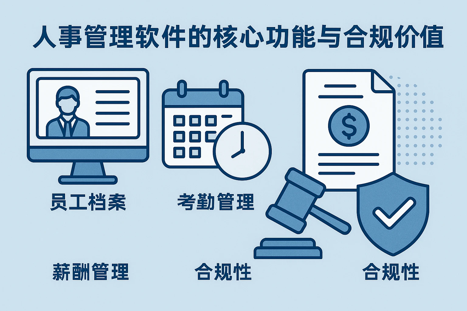 人事管理软件的核心功能与合规价值
