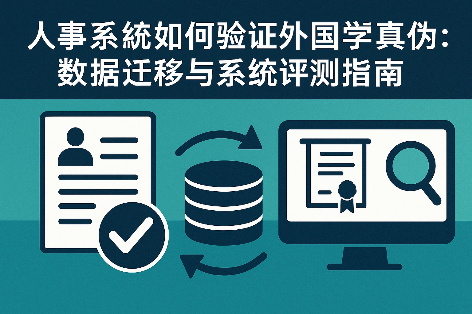 人事系统如何验证外国学历真伪：数据迁移与系统评测指南