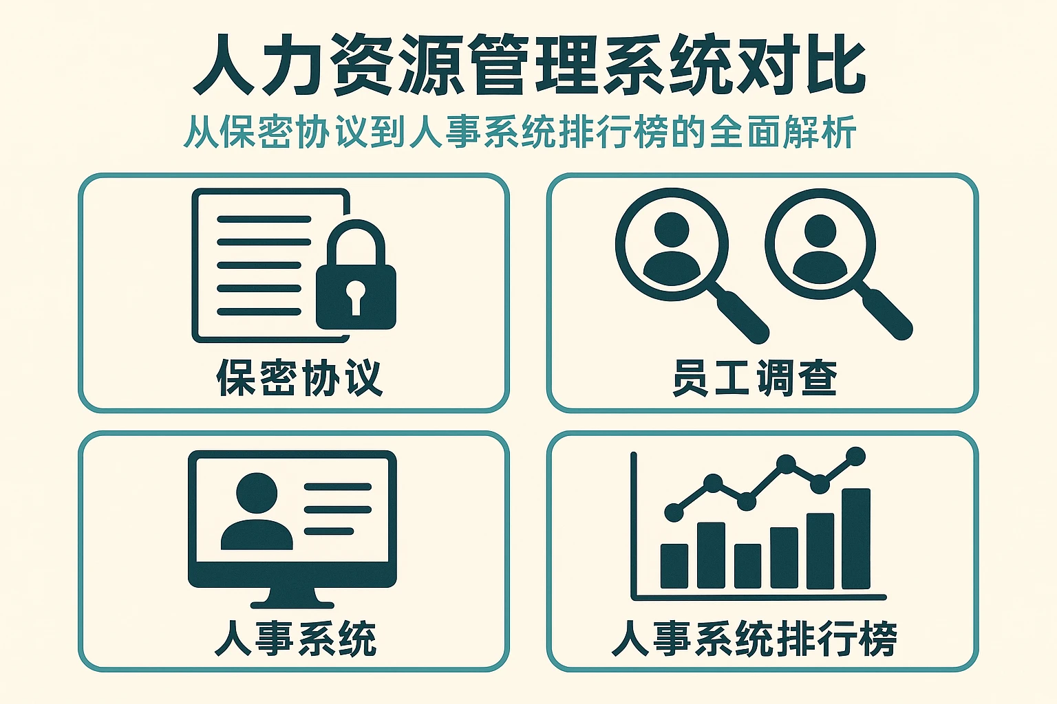 人力资源管理系统对比：从保密协议到人事系统排行榜的全面解析