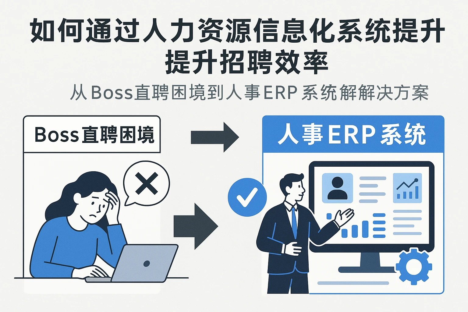 如何通过人力资源信息化系统提升招聘效率——从Boss直聘困境到人事ERP系统解决方案
