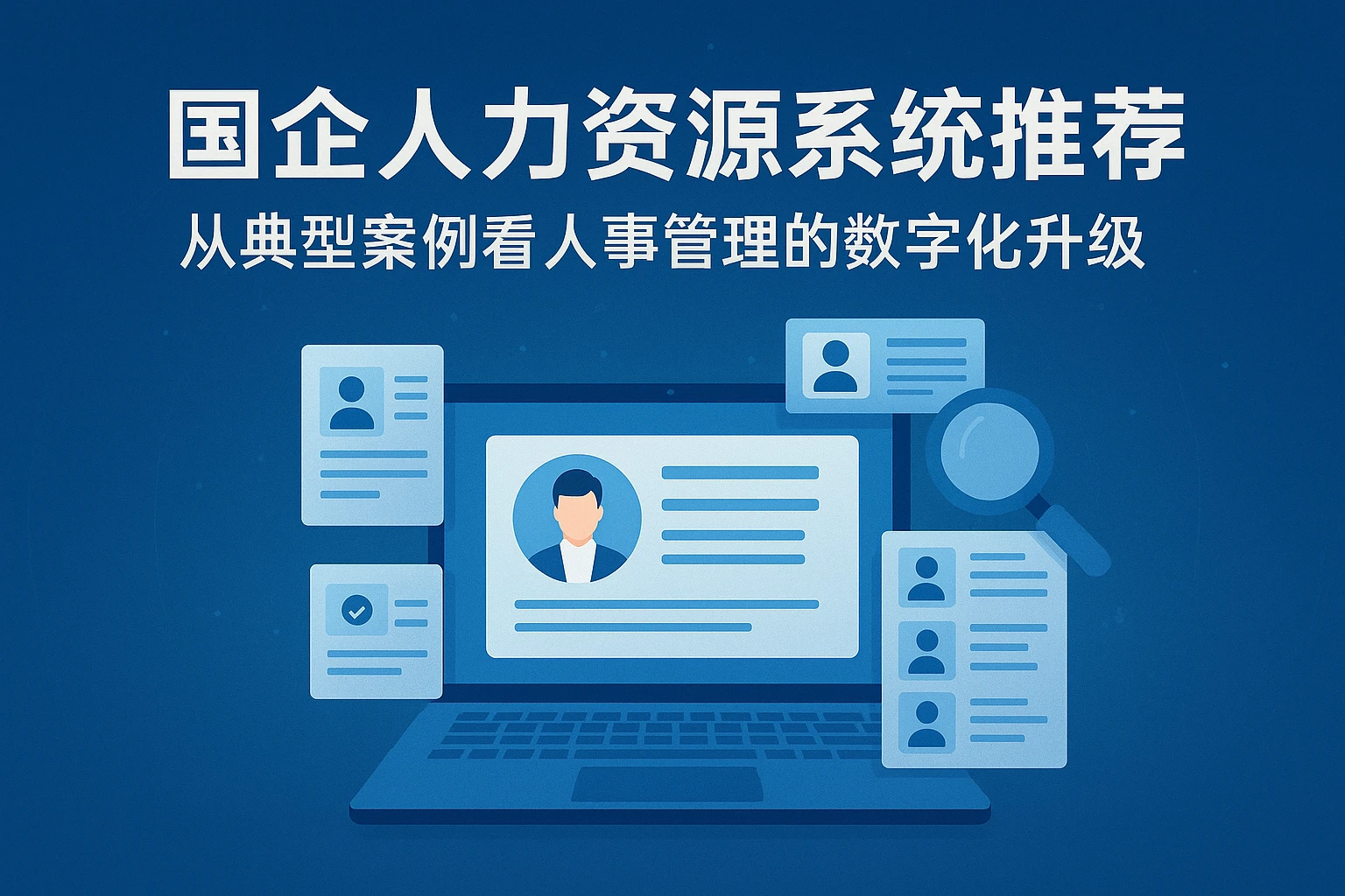国企人力资源系统推荐：从典型案例看人事管理的数字化升级
