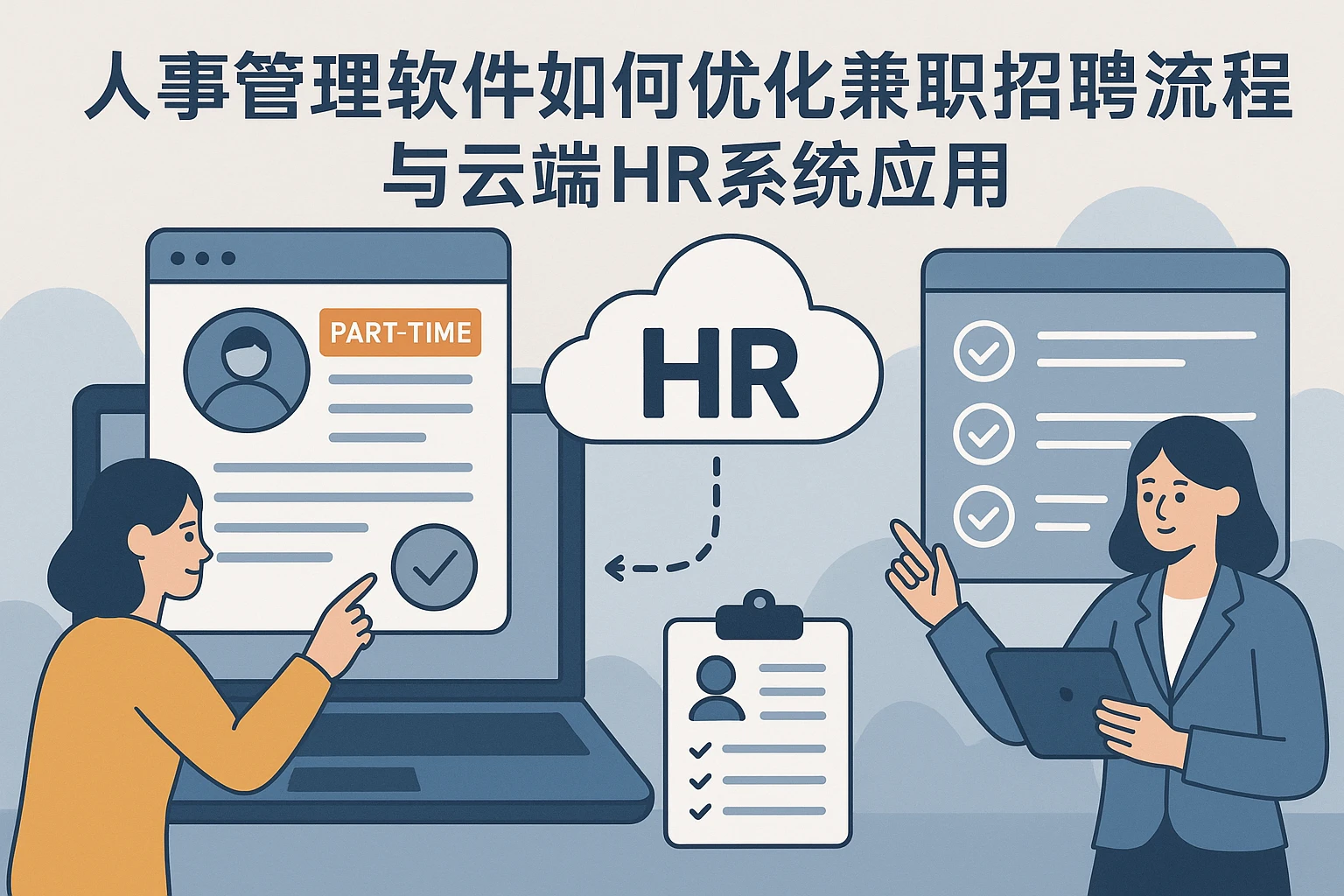 人事管理软件如何优化兼职招聘流程与云端HR系统应用