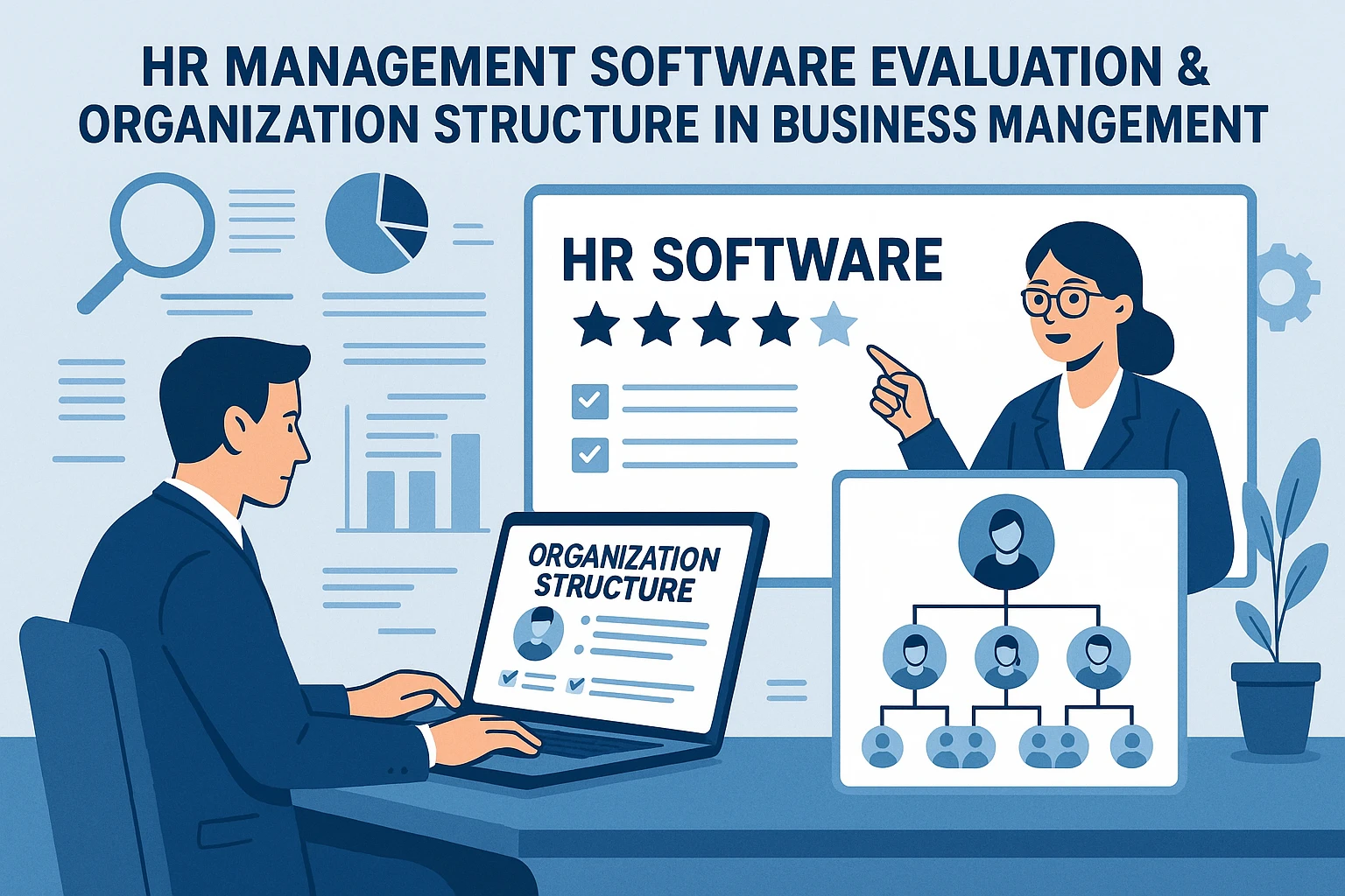 HR管理软件评测与组织架构管理系统在企业管理中的关键作用