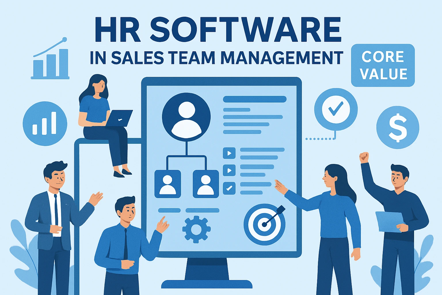 人力资源软件在销售团队管理中的核心价值