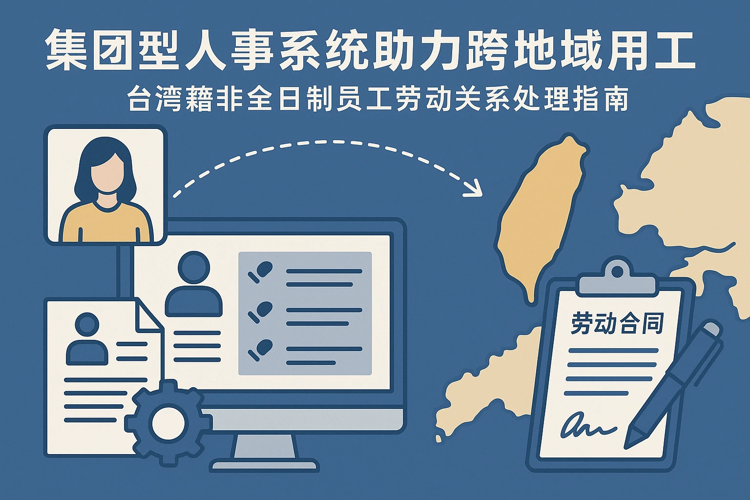 集团型人事系统助力跨地域用工管理：台湾籍非全日制员工劳动关系处理指南