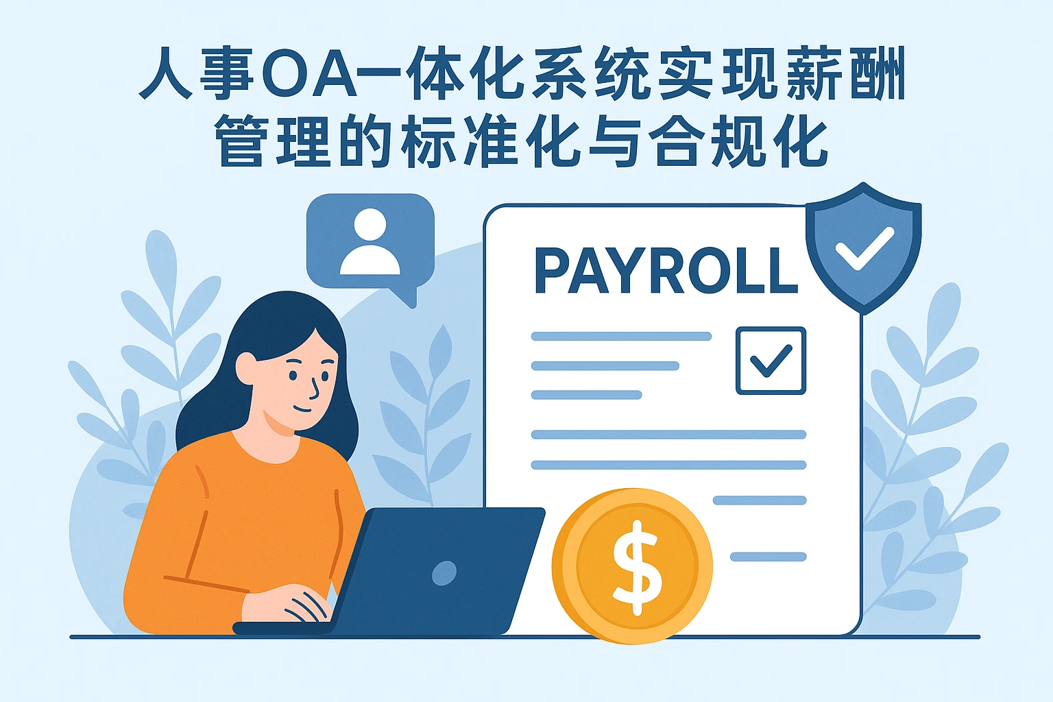 人事OA一体化系统实现薪酬管理的标准化与合规化