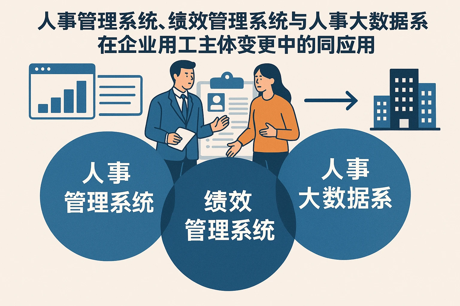 人事管理系统、绩效管理系统与人事大数据系统在企业用工主体变更中的协同应用
