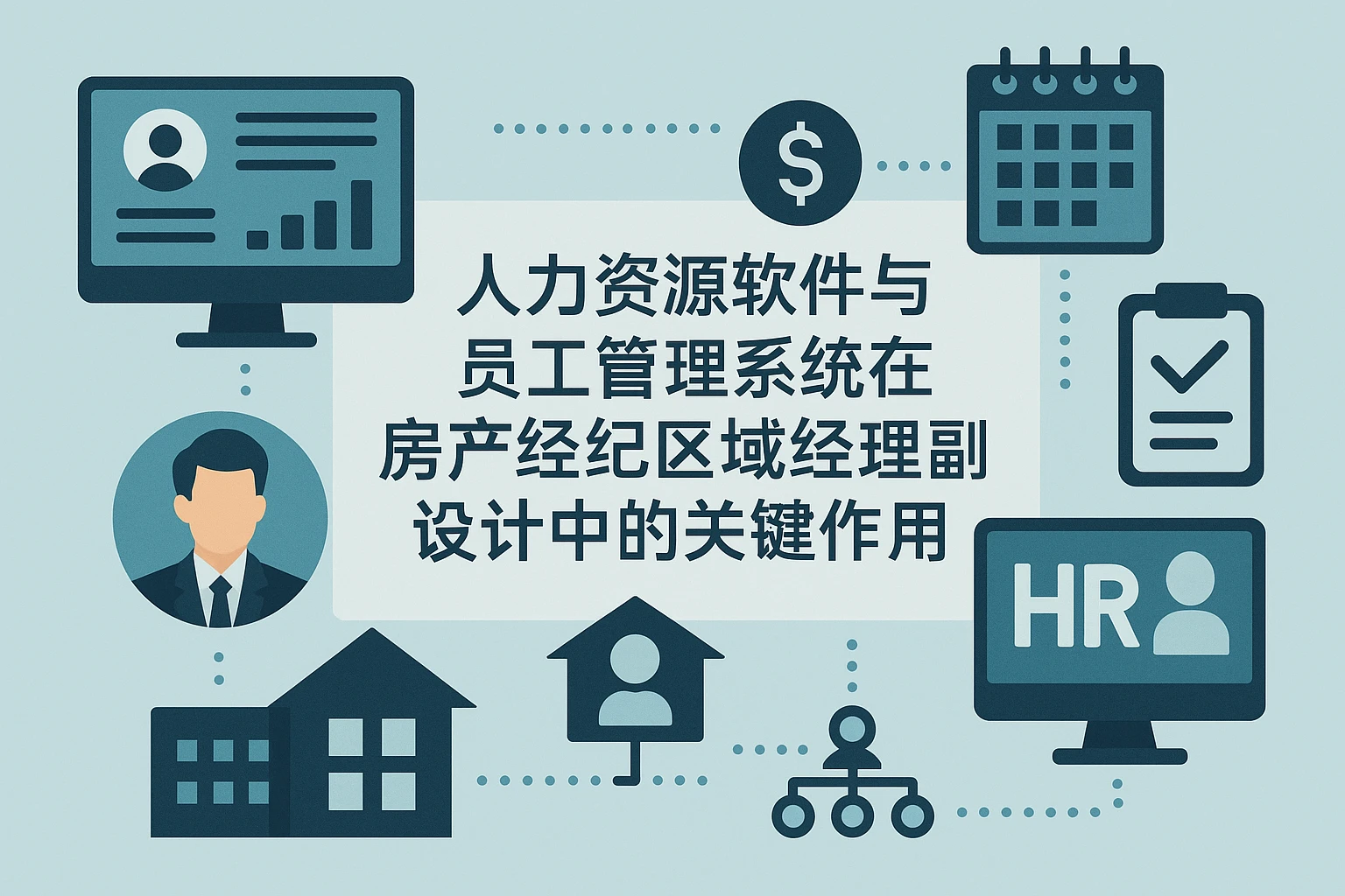 人力资源软件与员工管理系统在房产经纪区域经理薪酬设计中的关键作用