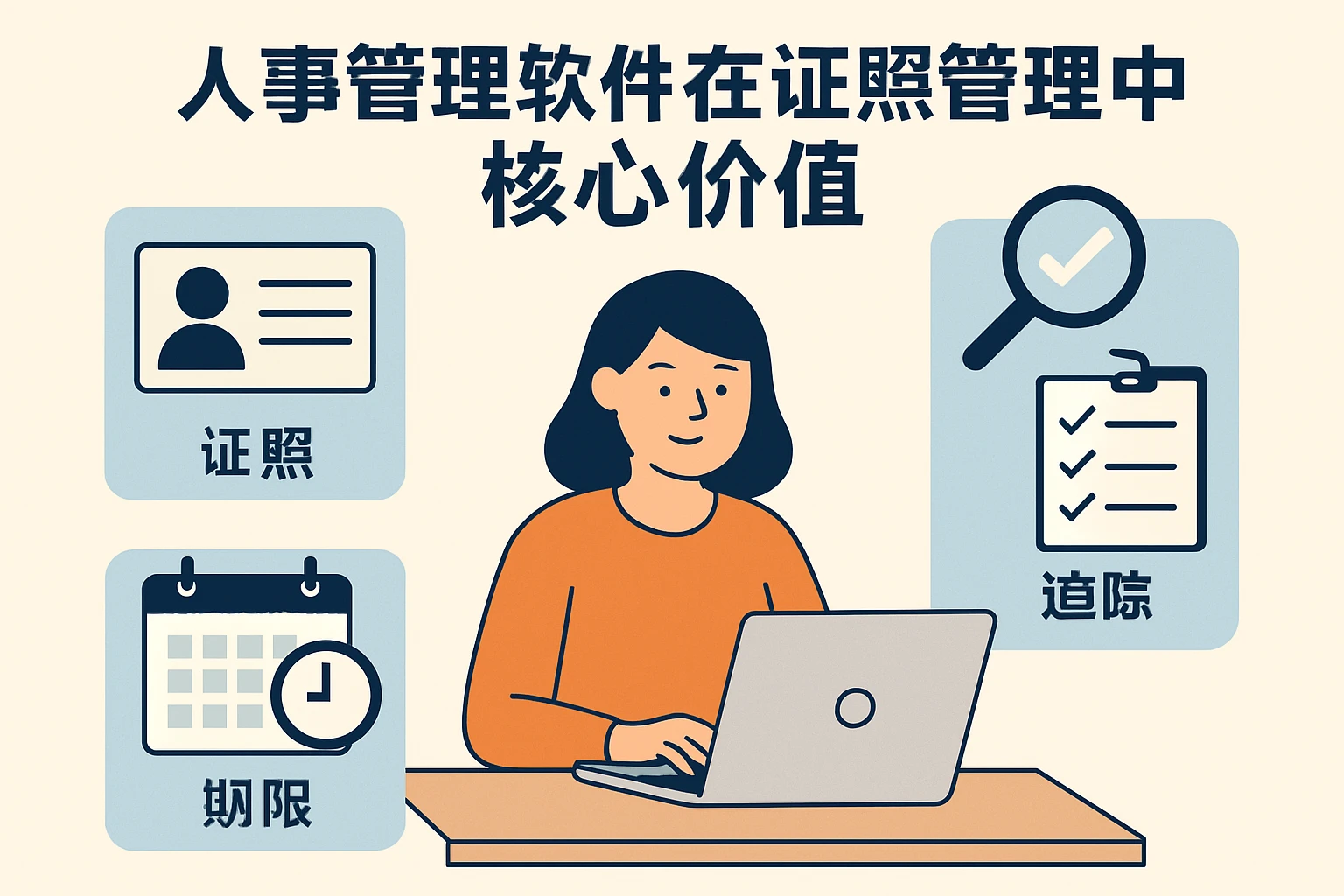 人事管理软件在证照管理中的核心价值