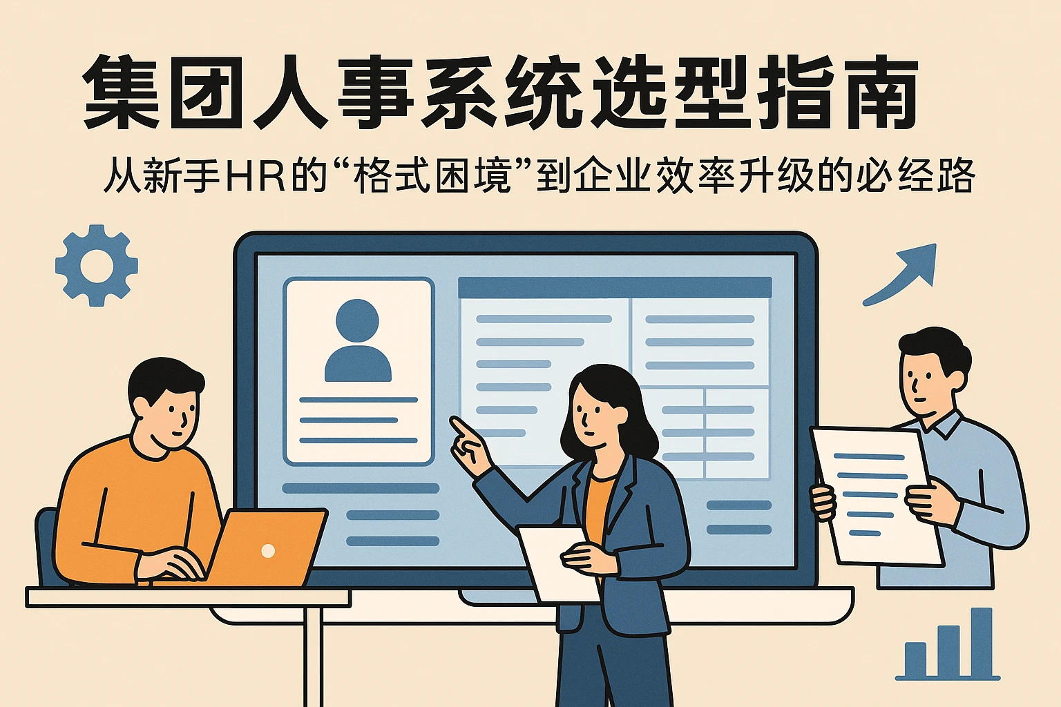 集团人事系统选型指南：从新手HR的“格式困境”到企业效率升级的必经之路