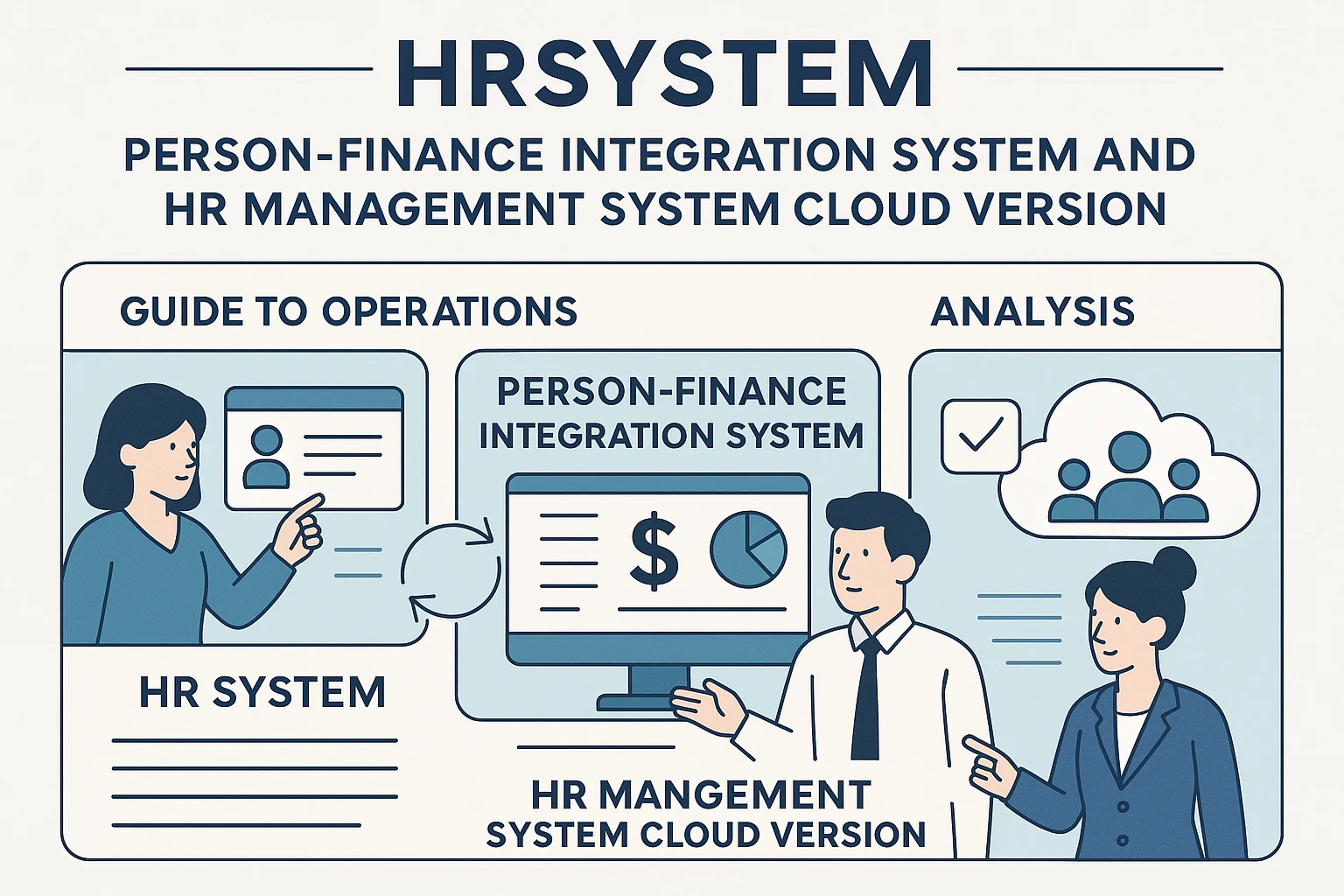 HR系统、人事财务一体化系统与人事管理系统云端版的操作指南与优势解析