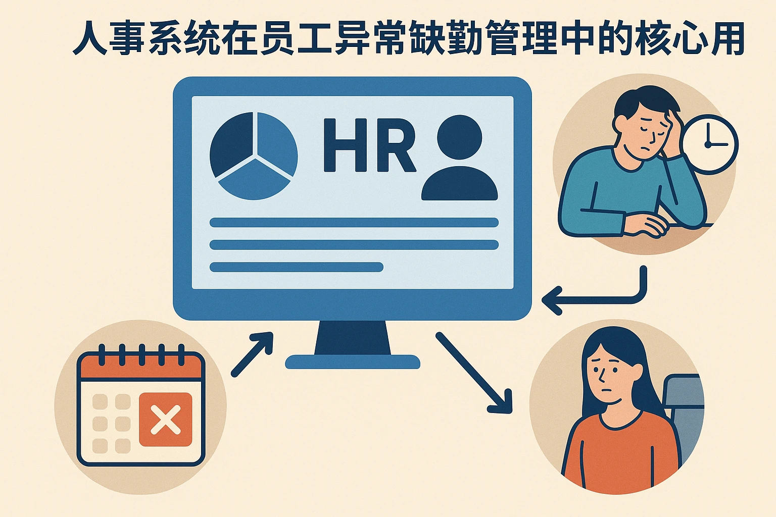 人事系统在员工异常缺勤管理中的核心作用