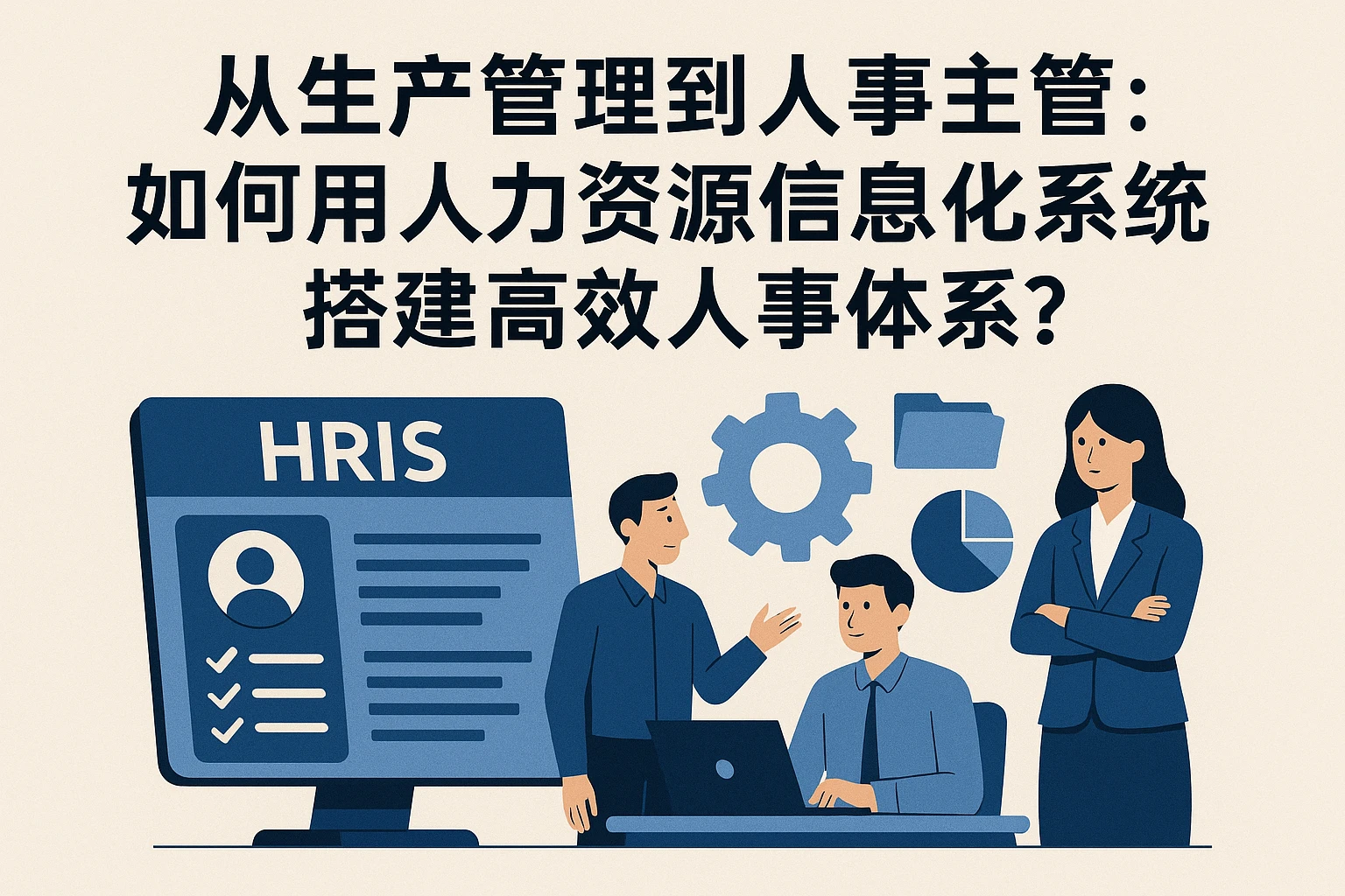 从生产管理到人事主管:如何用人力资源信息化系统搭建高效人事体系?