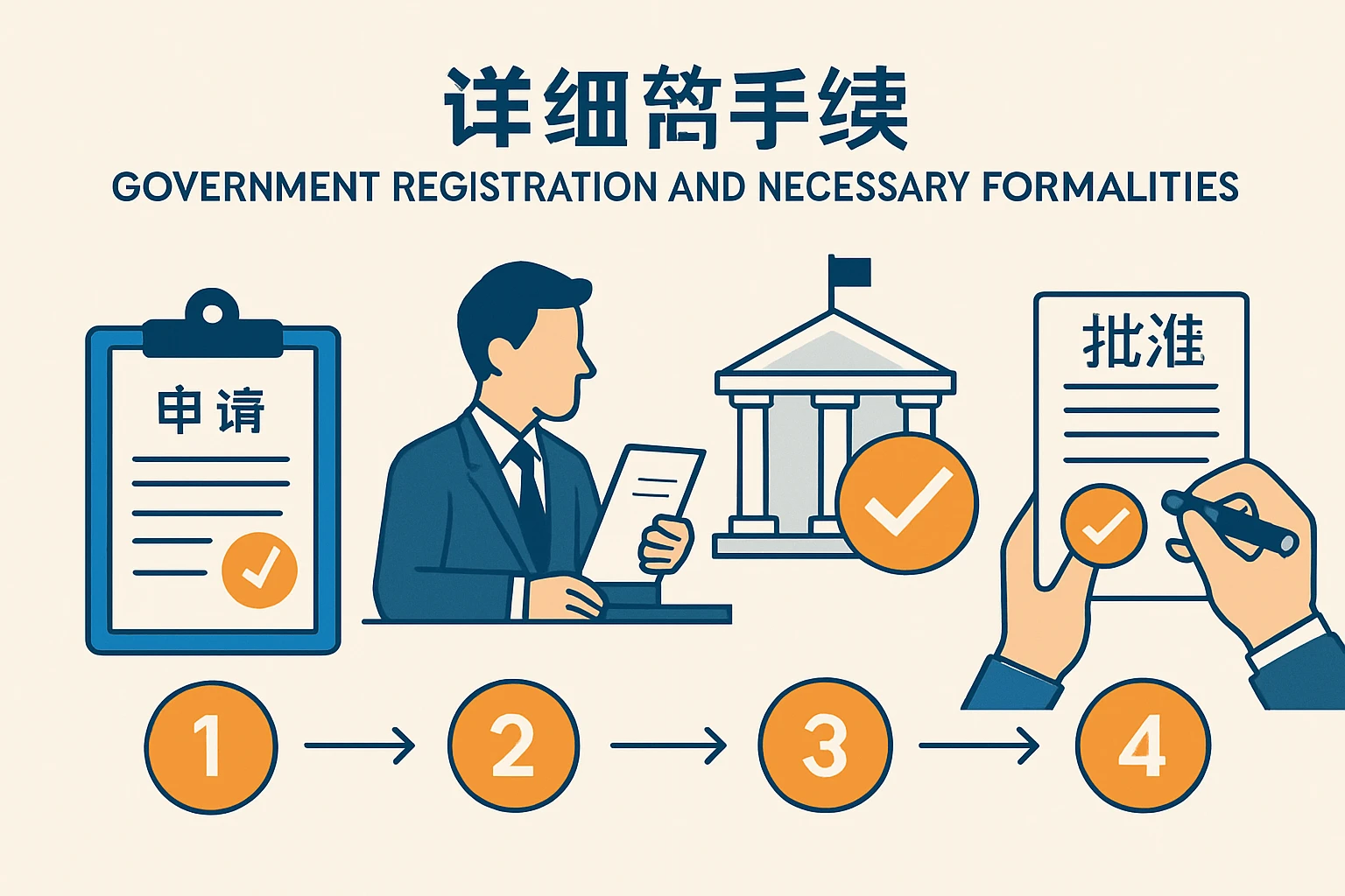政府备案与必要手续的详细流程