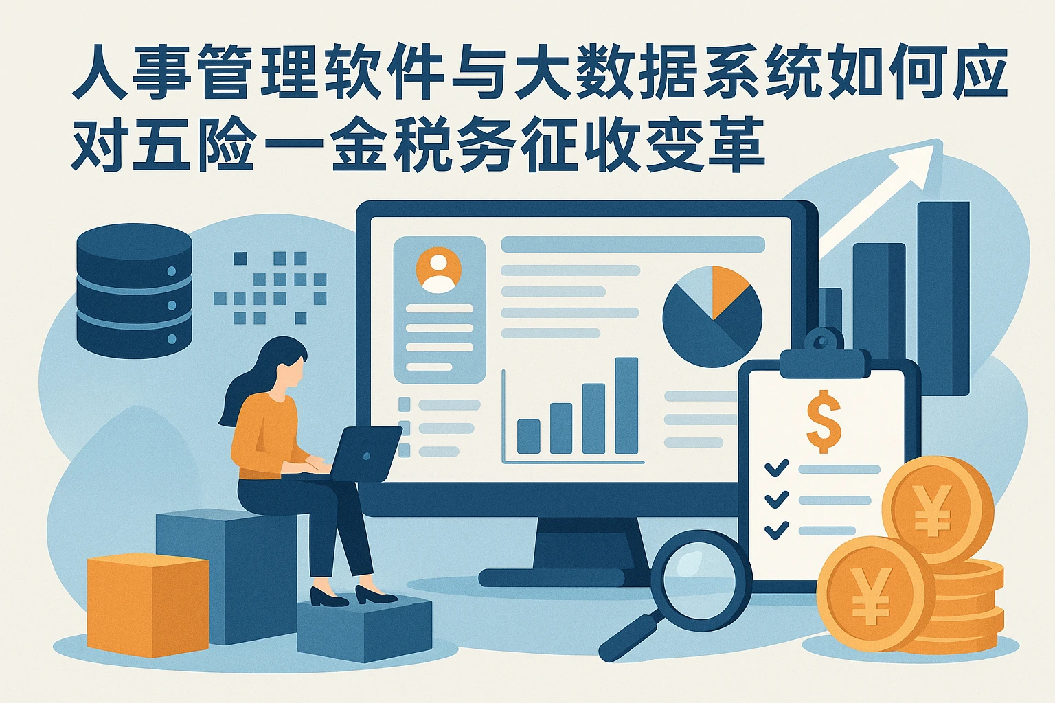 人事管理软件与大数据系统如何应对五险一金税务征收变革