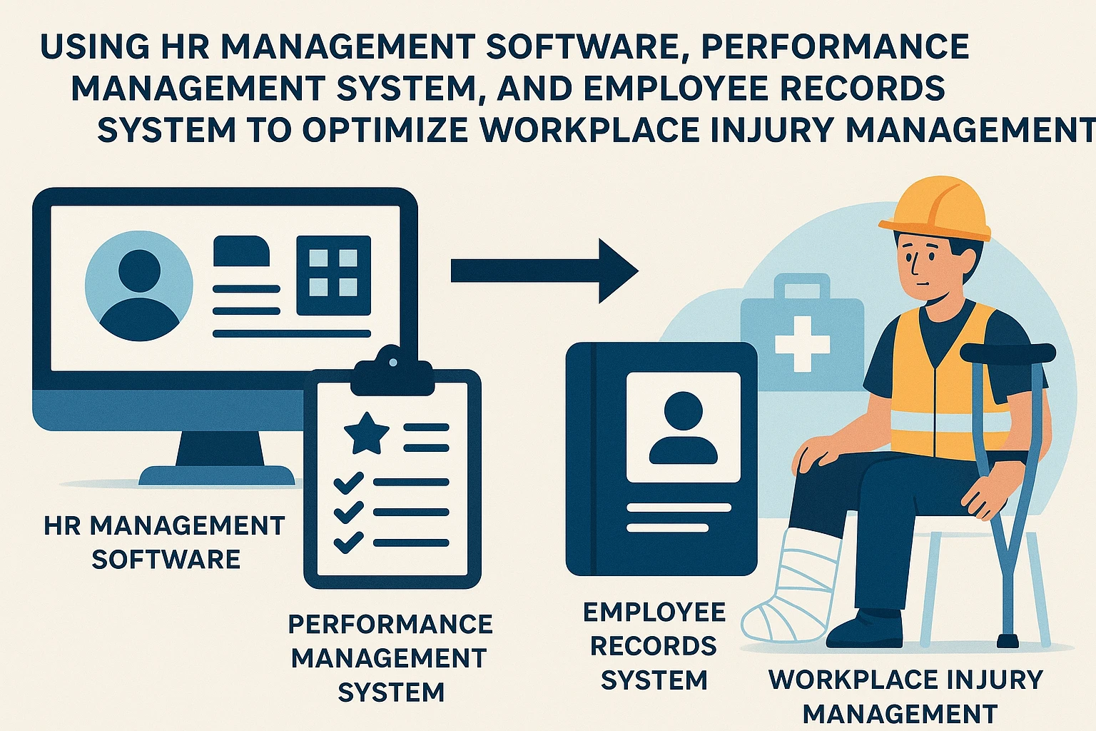 利用HR管理软件、绩效管理系统和员工档案系统优化企业工伤管理