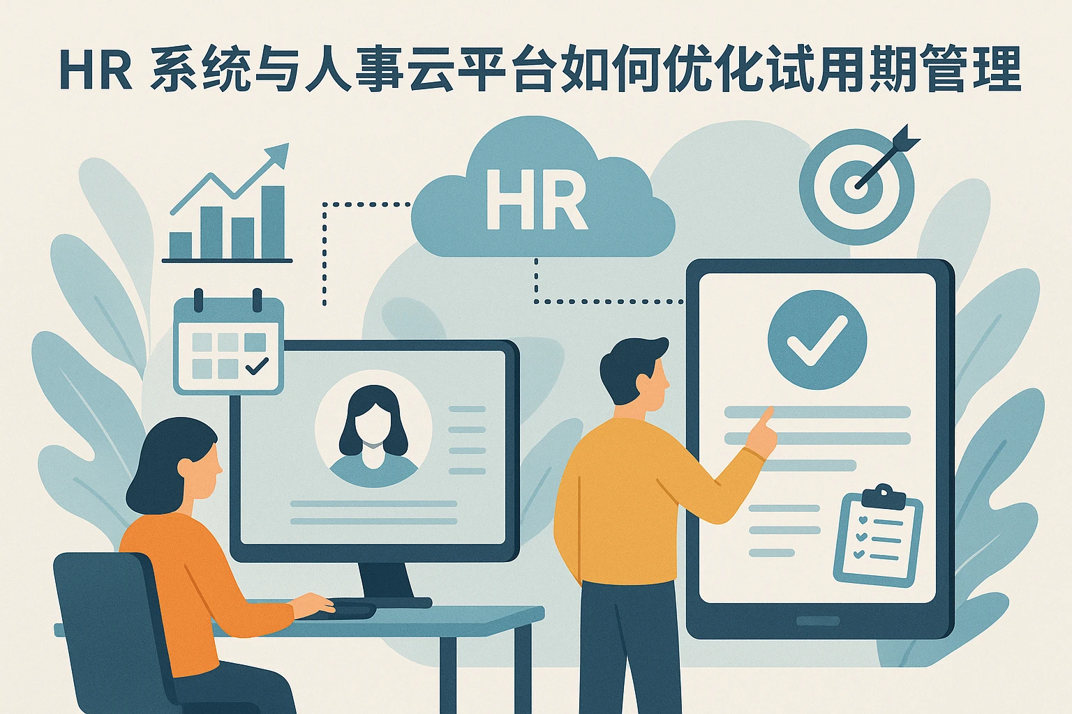 HR系统与人事云平台如何优化试用期管理流程