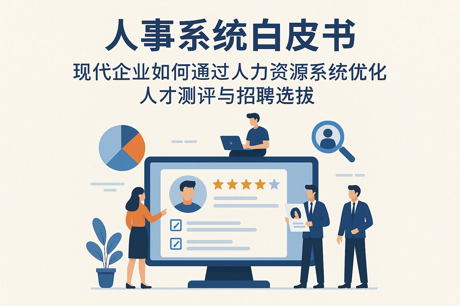 人事系统白皮书:现代企业如何通过人力资源系统优化人才测评与招聘选拔