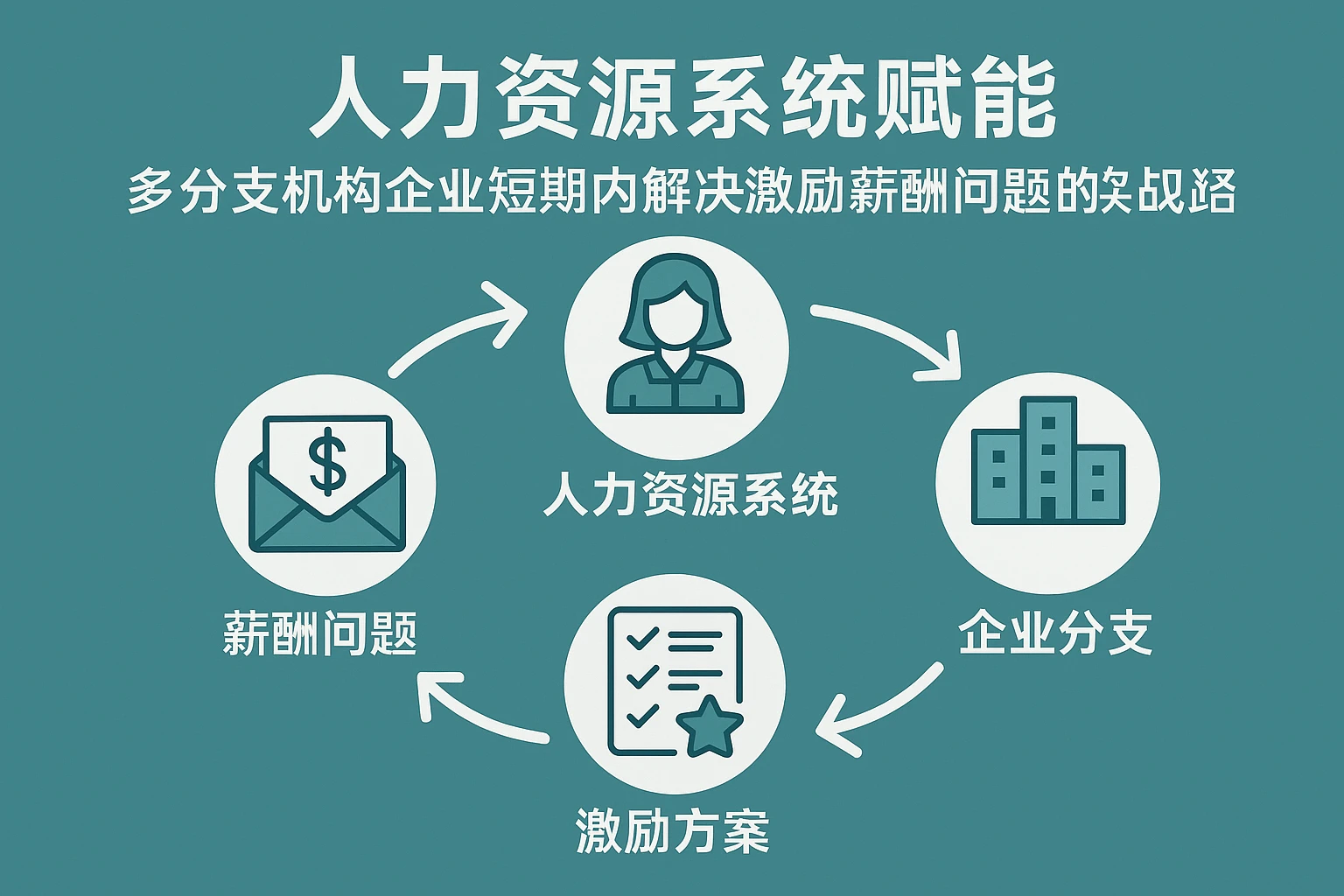 人力资源系统赋能:多分支机构企业短期内解决激励薪酬问题的实战路径
