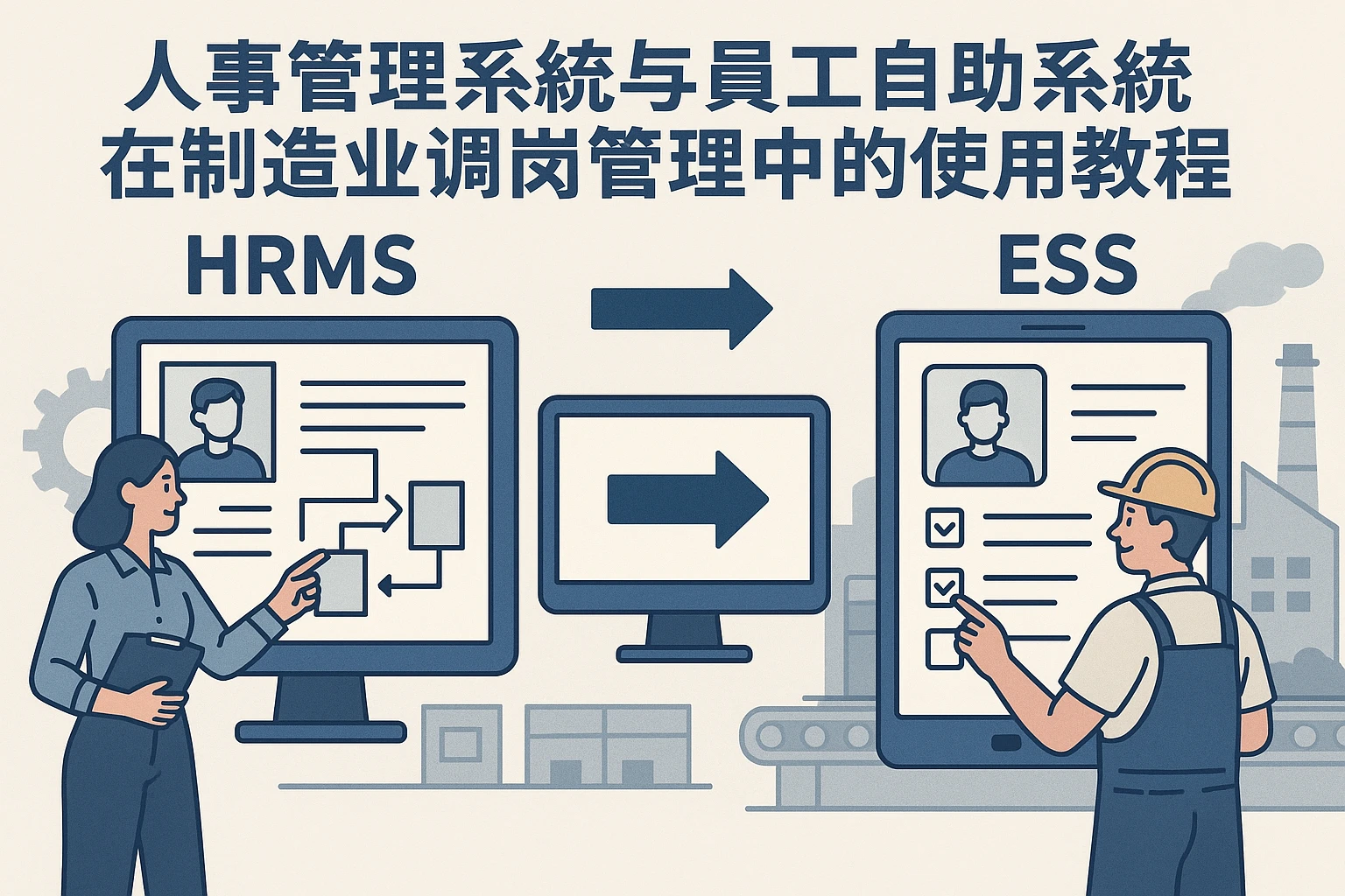 人事管理系统与员工自助系统在制造业调岗管理中的使用教程