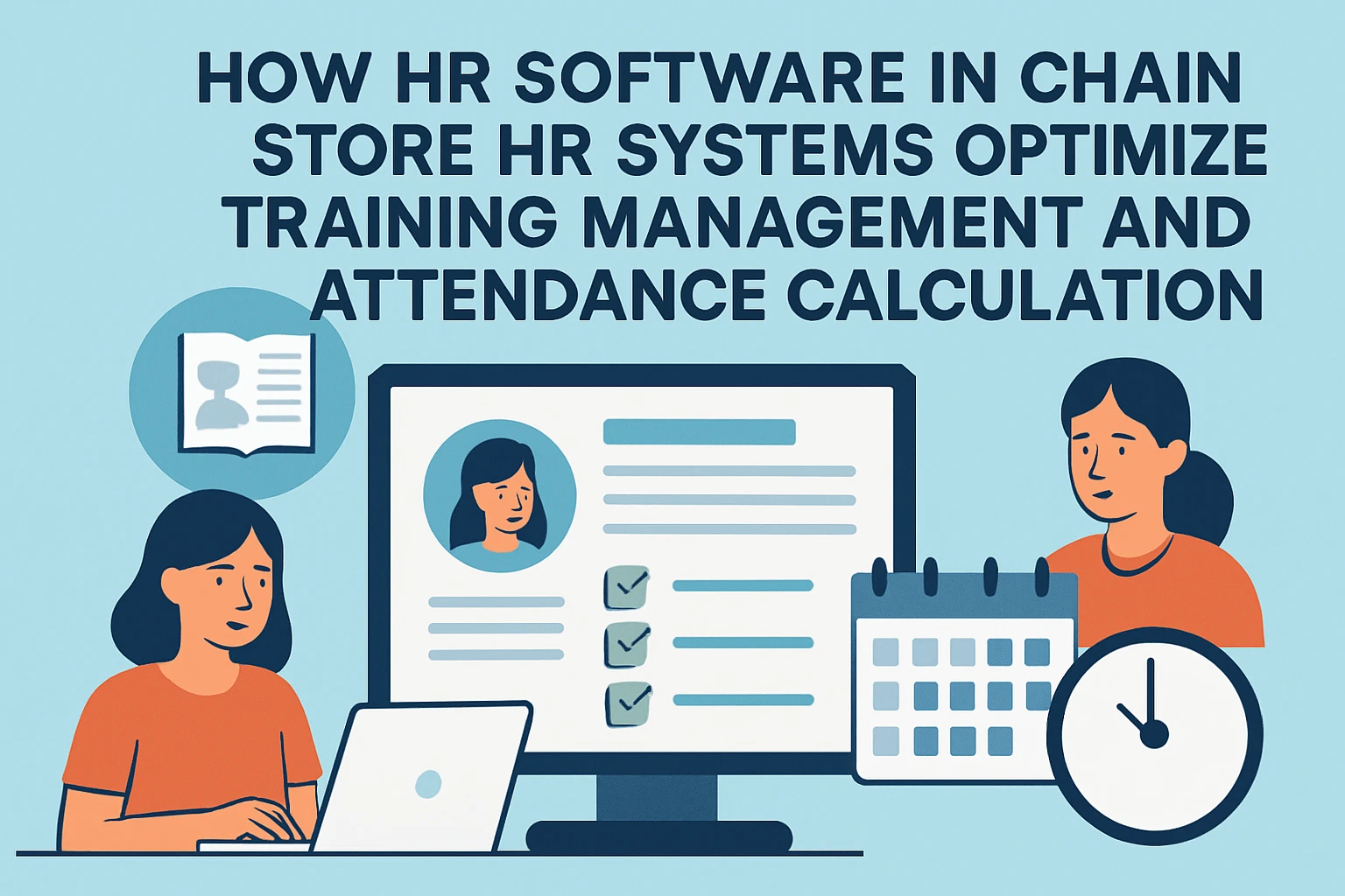 连锁门店人事系统中的人力资源软件如何优化培训管理与出勤计算