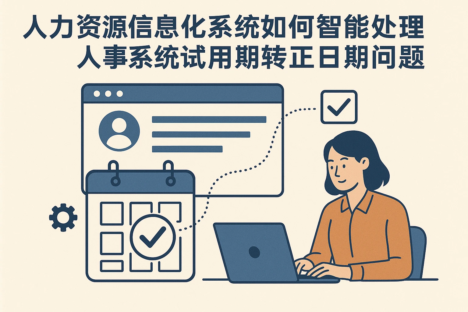 人力资源信息化系统如何智能处理人事系统试用期转正日期问题