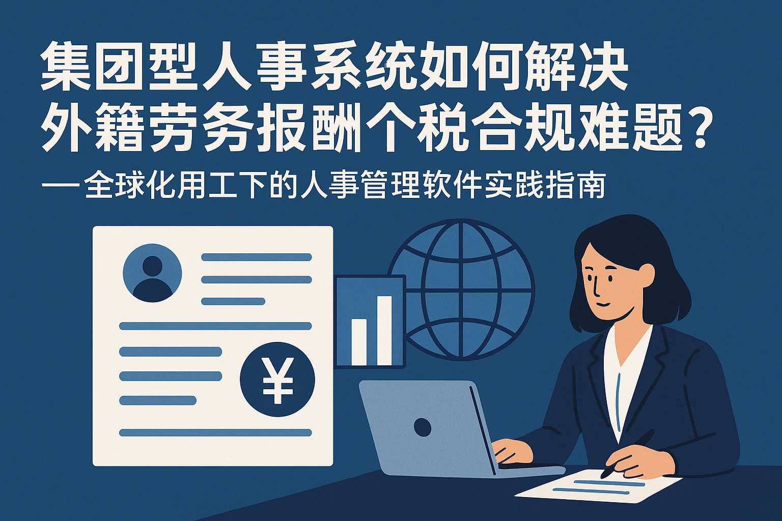 集团型人事系统如何解决外籍劳务报酬个税合规难题？——全球化用工下的人事管理软件实践指南
