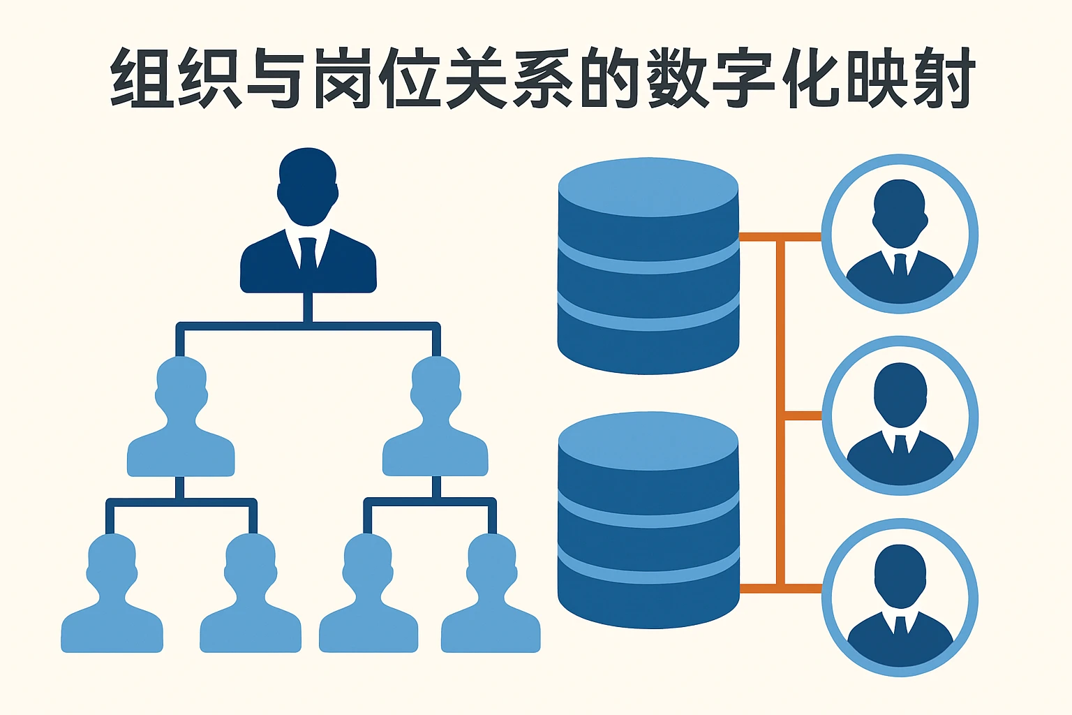 组织与岗位关系的数字化映射