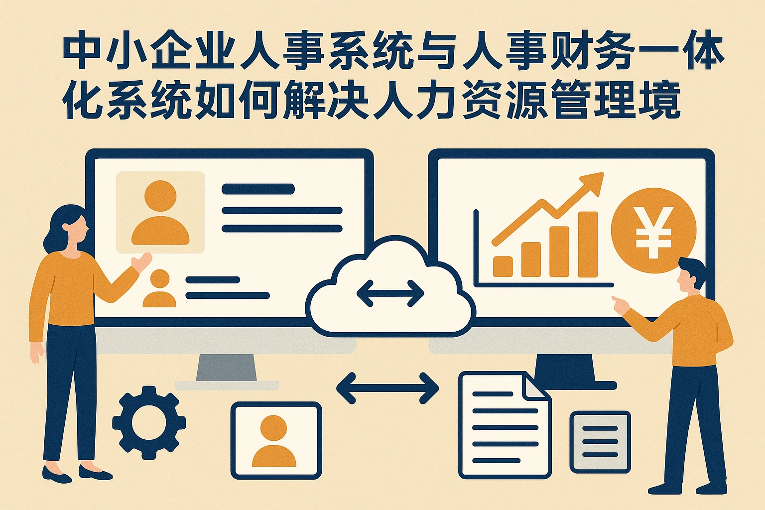 中小企业人事系统与人事财务一体化系统如何解决人力资源管理困境
