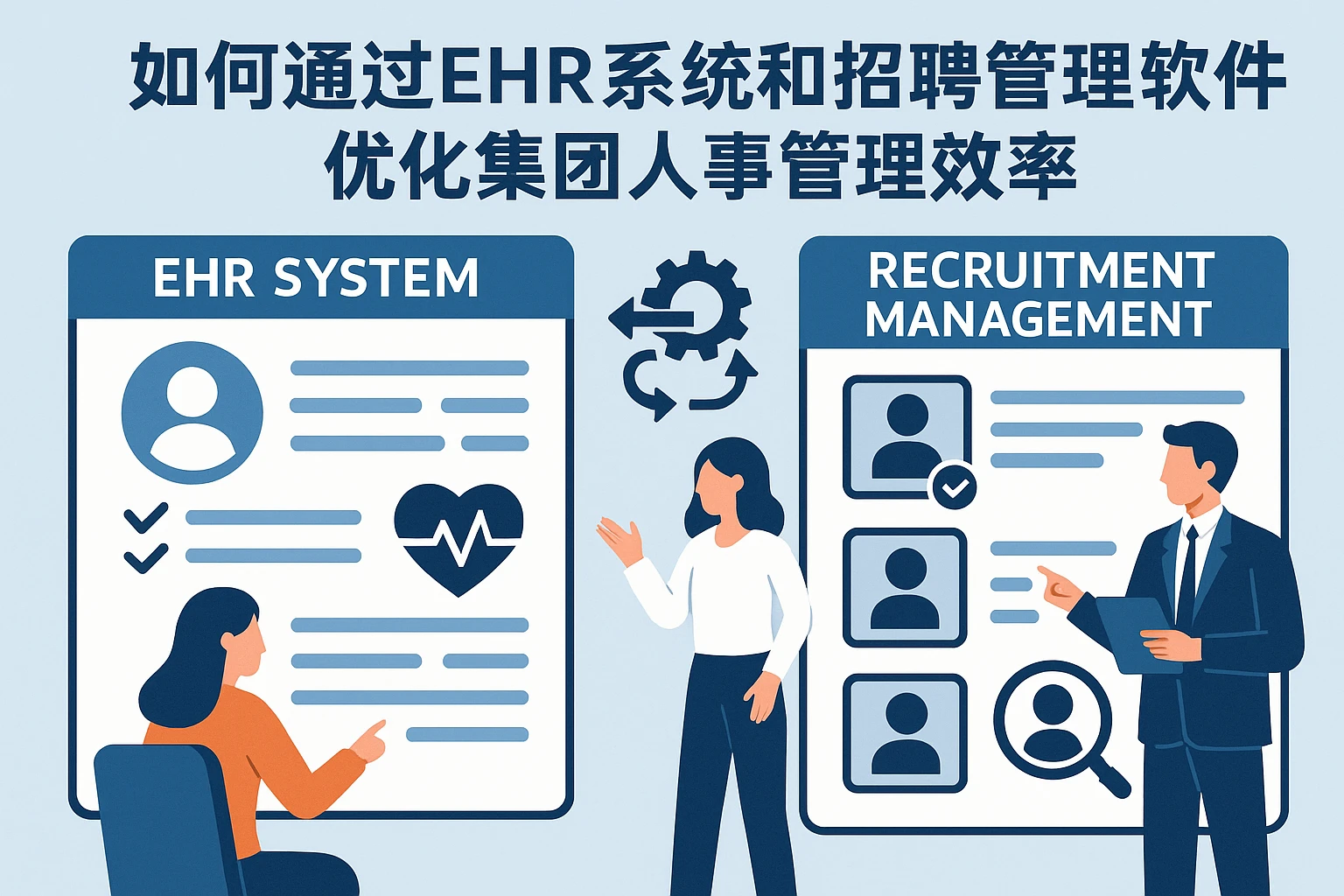 如何通过EHR系统和招聘管理软件优化集团人事管理效率