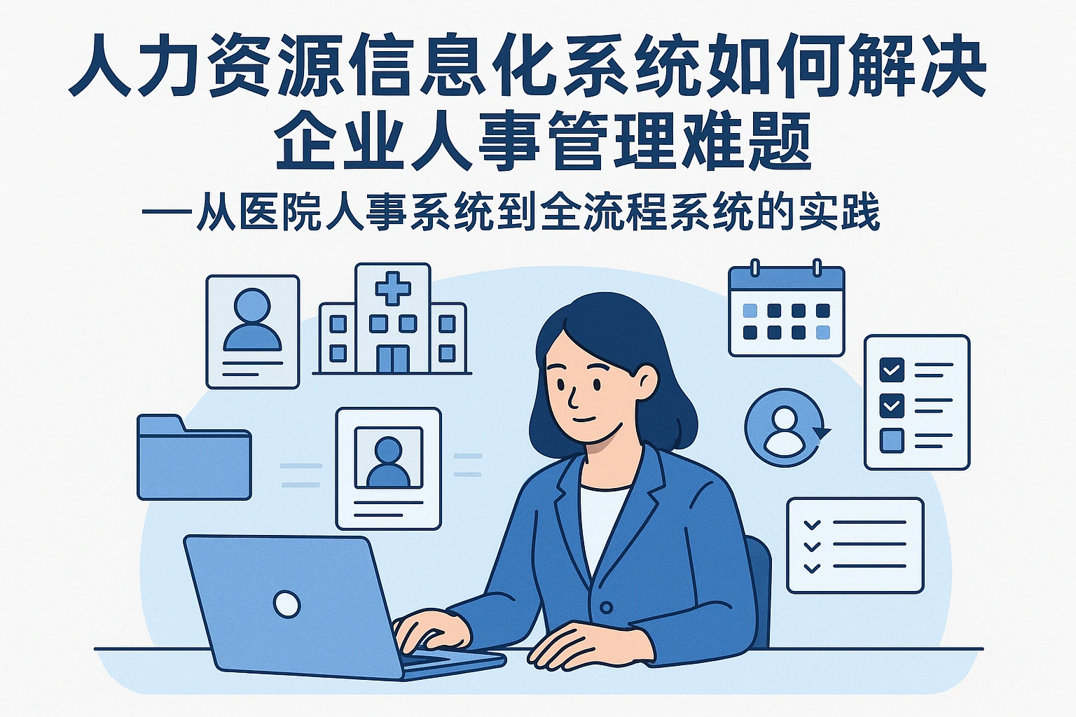 人力资源信息化系统如何解决企业人事管理难题——从医院人事系统到全流程系统的实践