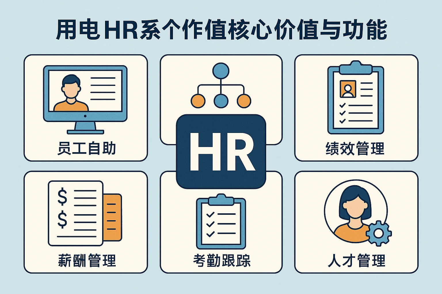 现代HR系统的核心价值与功能