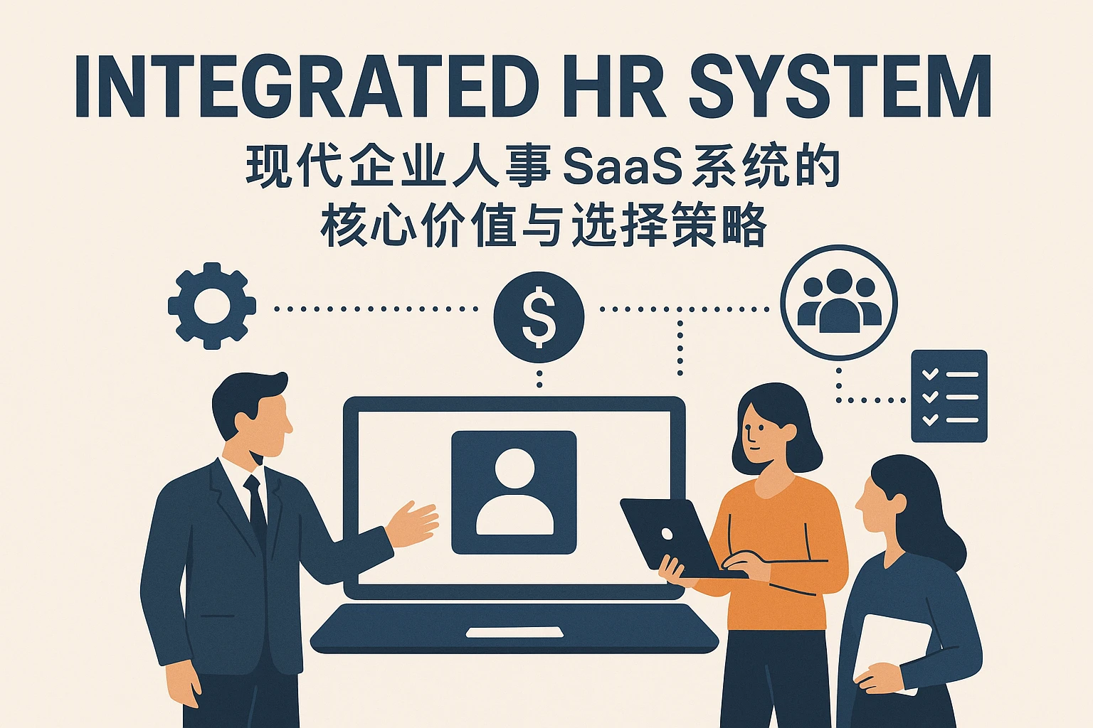 一体化人力资源系统：现代企业人事SaaS系统的核心价值与选择策略