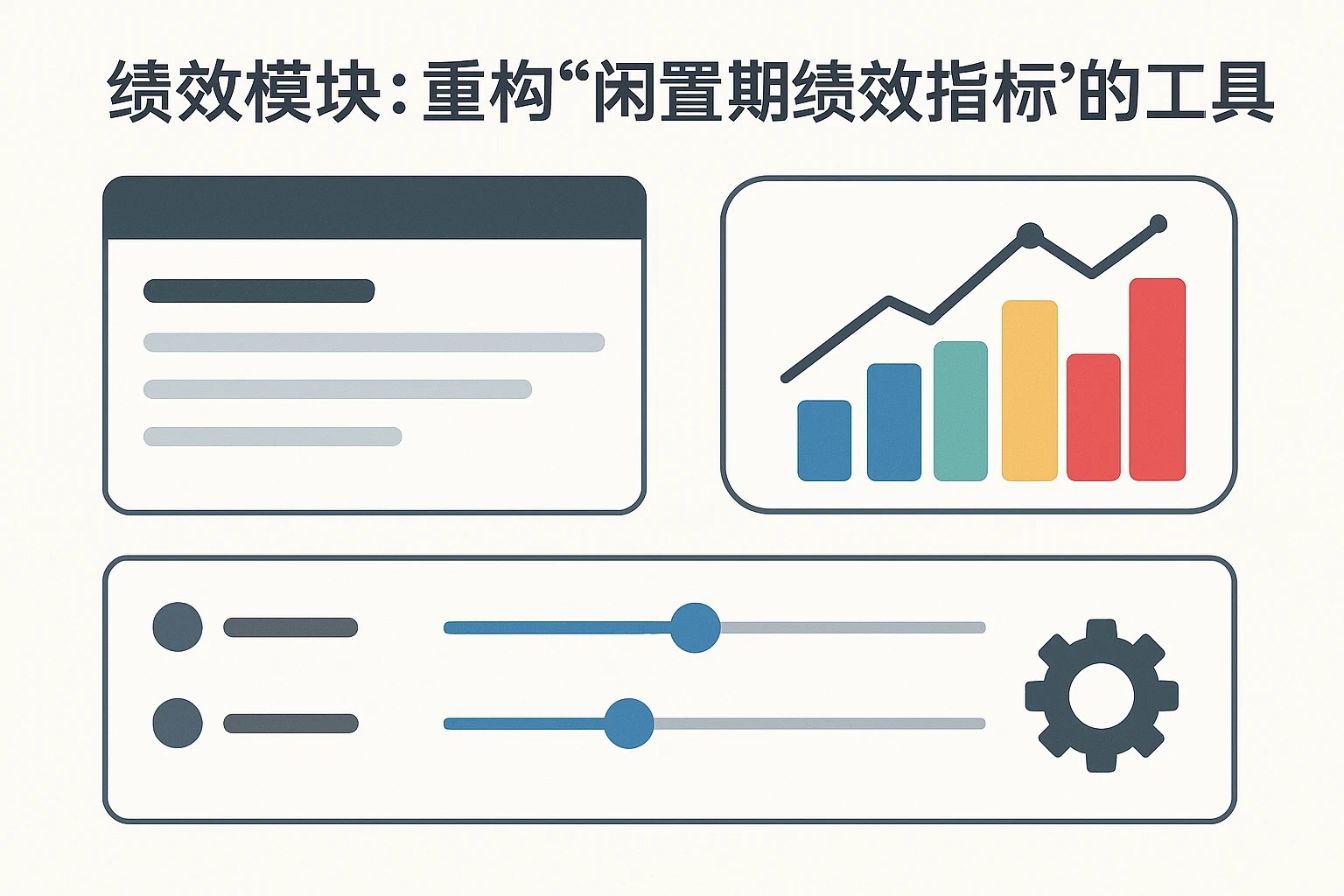 2. 绩效模块：重构“闲置期绩效指标”的工具