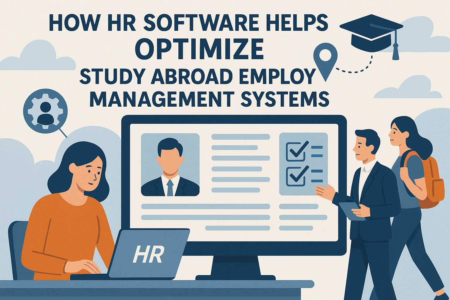 人力资源软件如何助力留学期间员工管理系统优化