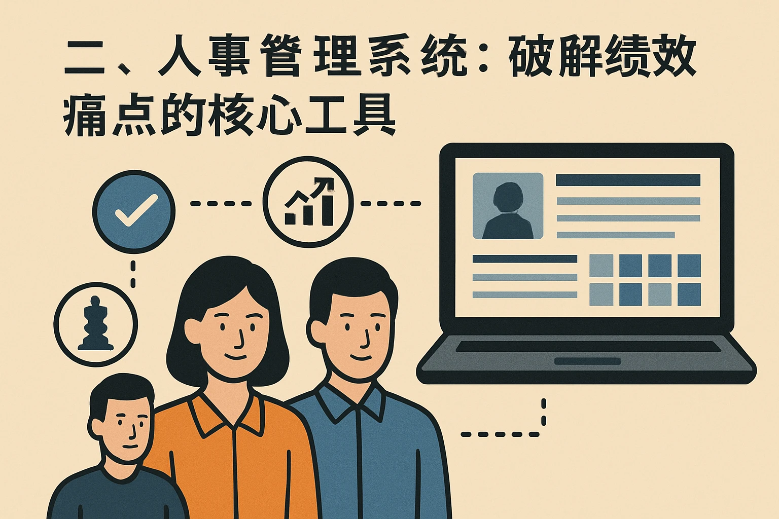 二、人事管理系统:破解绩效痛点的核心工具