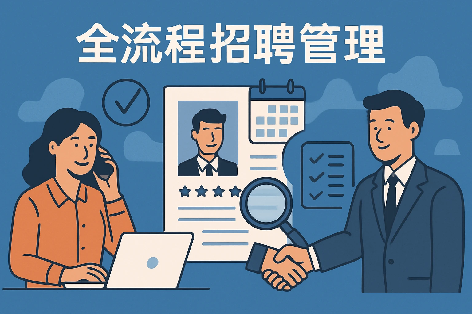 全流程招聘管理
