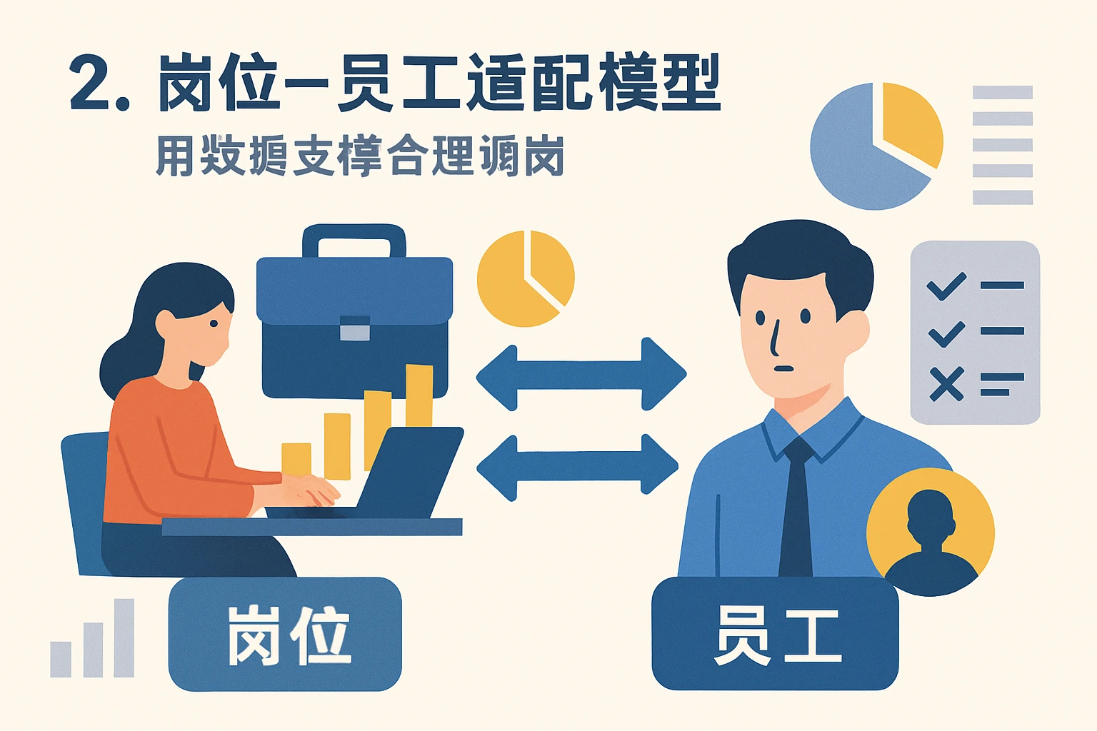 2. 岗位-员工适配模型：用数据支撑合理调岗