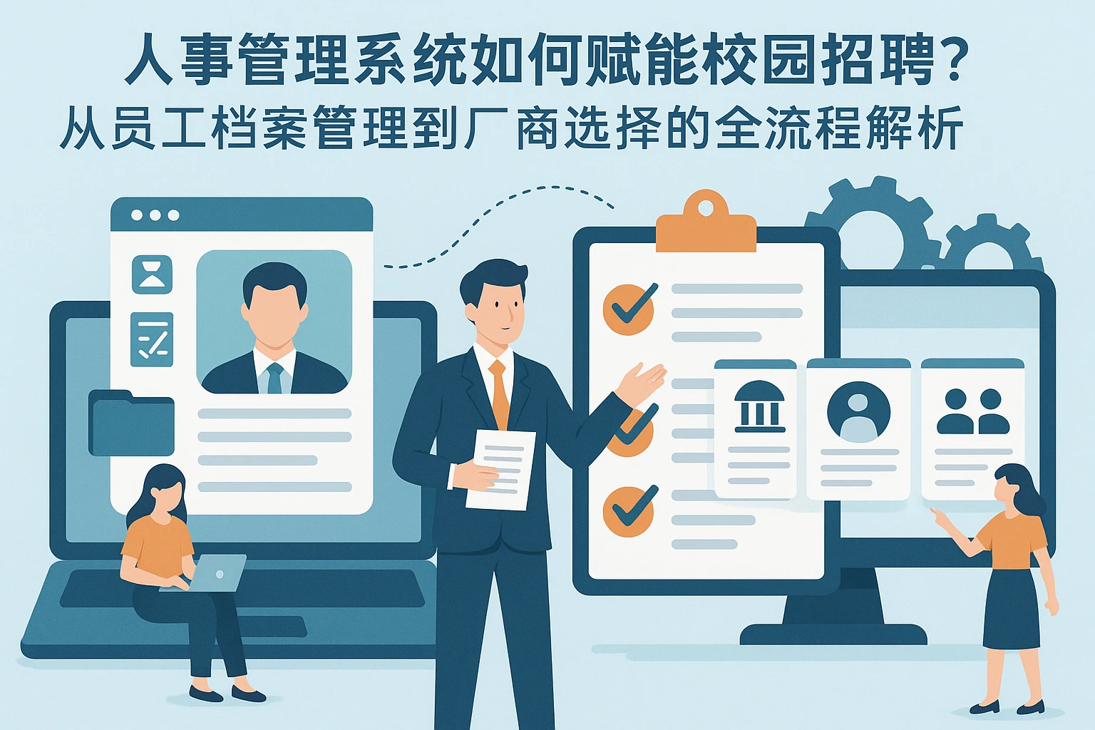 人事管理系统如何赋能校园招聘？从员工档案管理到厂商选择的全流程解析