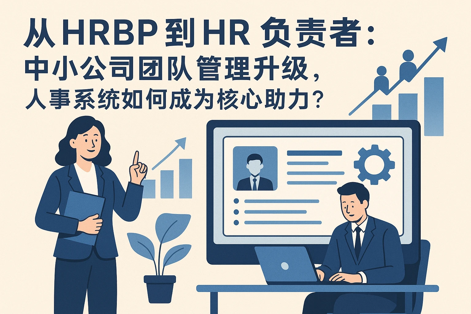 从HRBP到HR负责人:中小公司团队管理升级,人事系统如何成为核心助力?