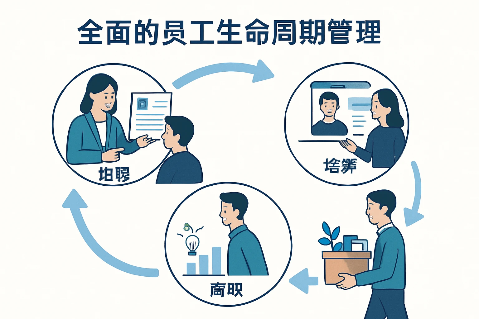 全面的员工生命周期管理