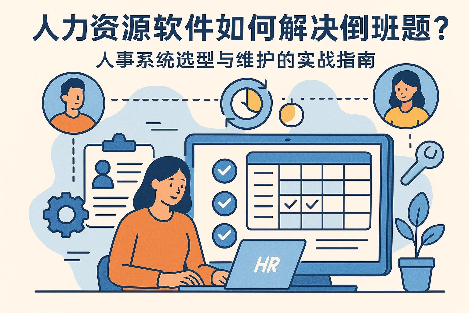 人力资源软件如何解决倒班难题?人事系统选型与维护的实战指南