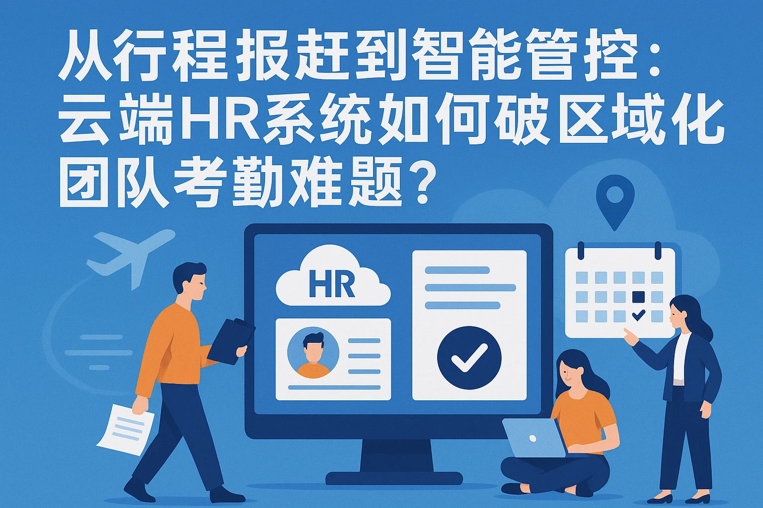 从行程报赶到智能管控：云端HR系统如何破解区域化团队考勤难题？