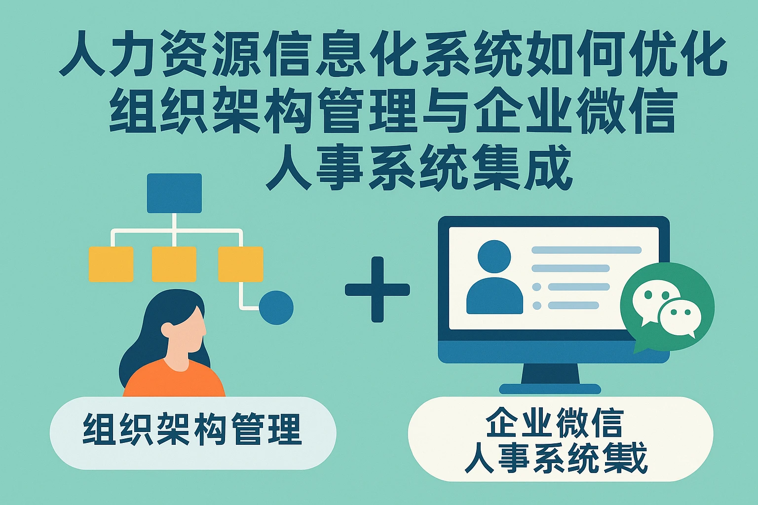 人力资源信息化系统如何优化组织架构管理与企业微信人事系统集成