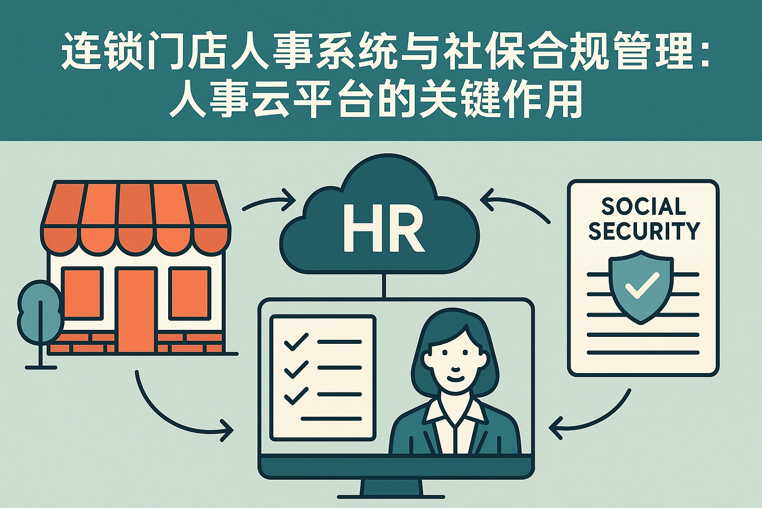 连锁门店人事系统与社保合规管理：人事云平台的关键作用