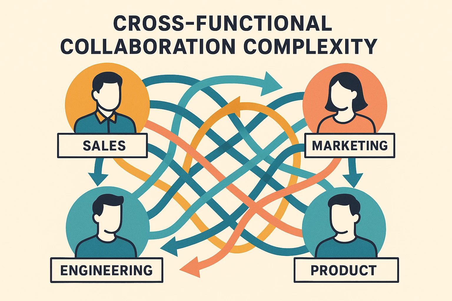 跨部门协同的复杂性