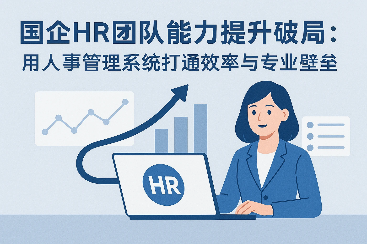 国企HR团队能力提升破局：用人事管理系统打通效率与专业壁垒